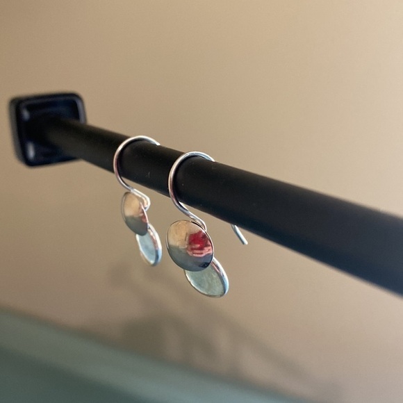 New 925 STERLING SILVER and Authentic Teardrop Earrings Handmade Jewelry - Picture 2 of 5